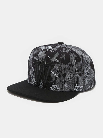 Hip Hop Letter K R W Embroidery Baseball Cap