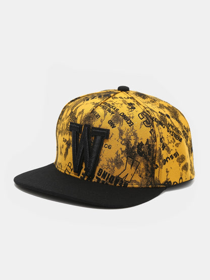 Hip Hop Letter K R W Embroidery Baseball Cap