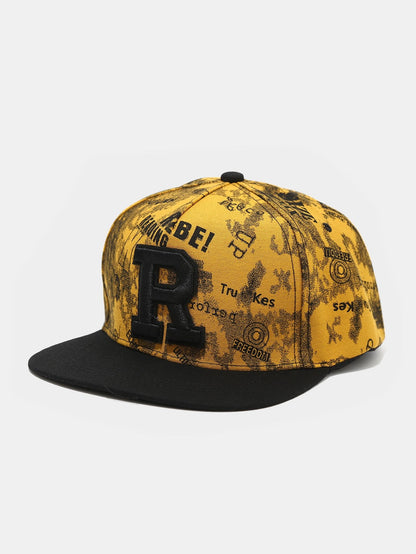 Hip Hop Letter K R W Embroidery Baseball Cap