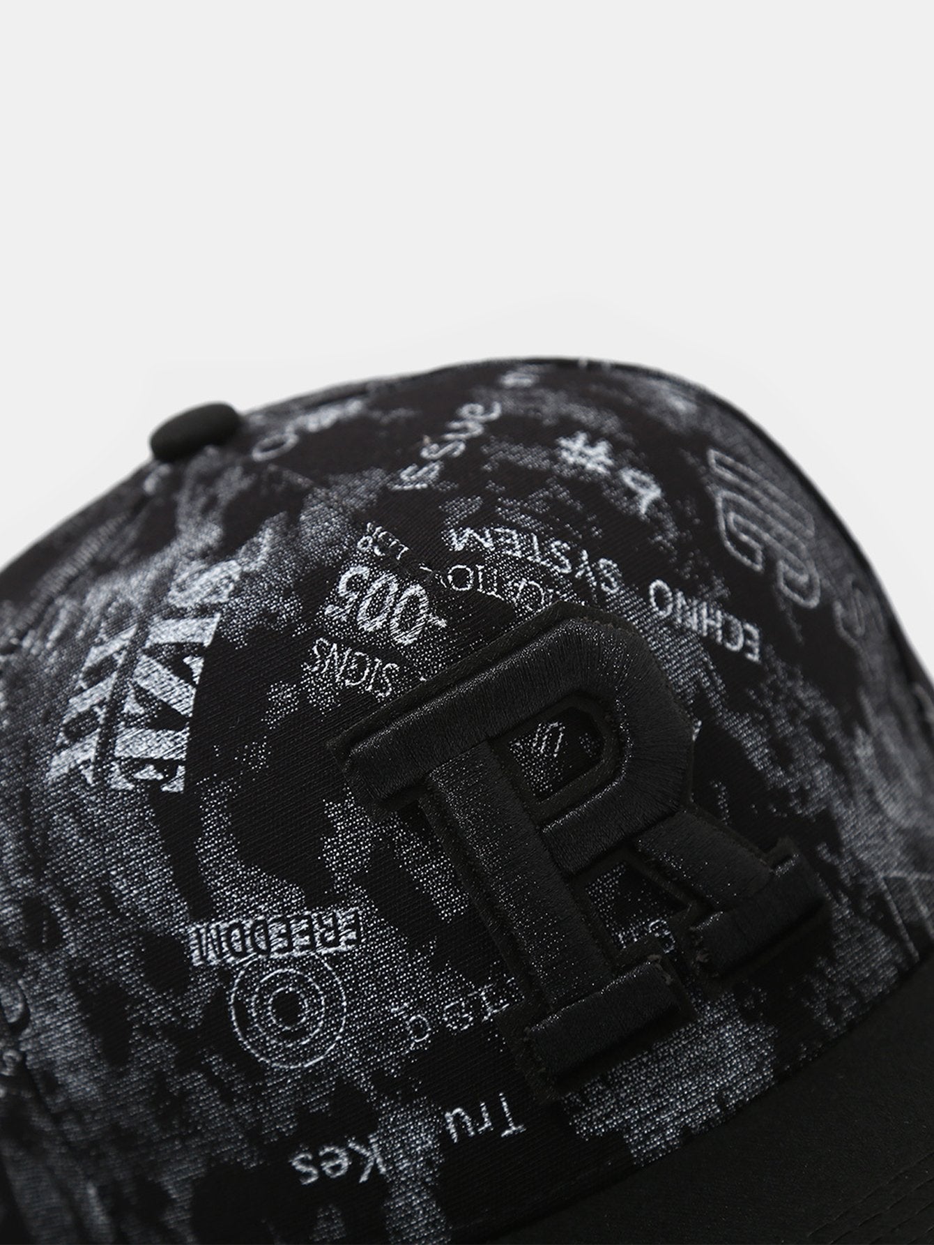 Hip Hop Letter K R W Embroidery Baseball Cap